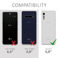 kwmobile Handyhülle für LG Velvet Hülle - Schutzhülle Cover