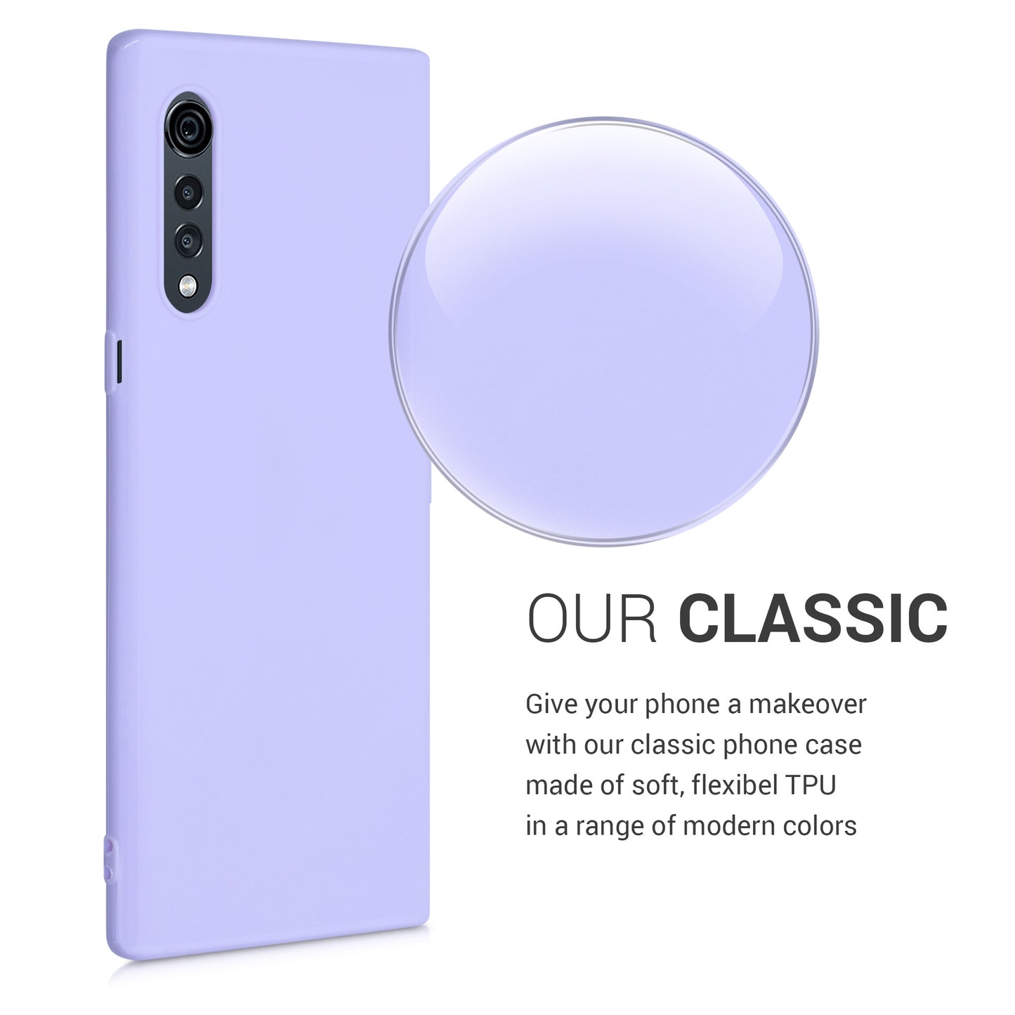 kwmobile Handyhülle für LG Velvet Hülle - Schutzhülle Cover