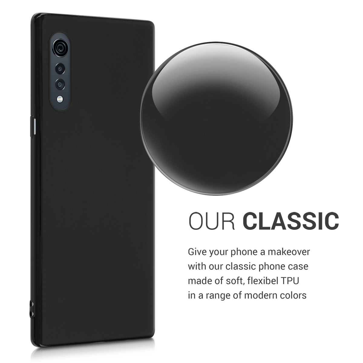 kwmobile Handyhülle für LG Velvet Hülle - Schutzhülle Cover