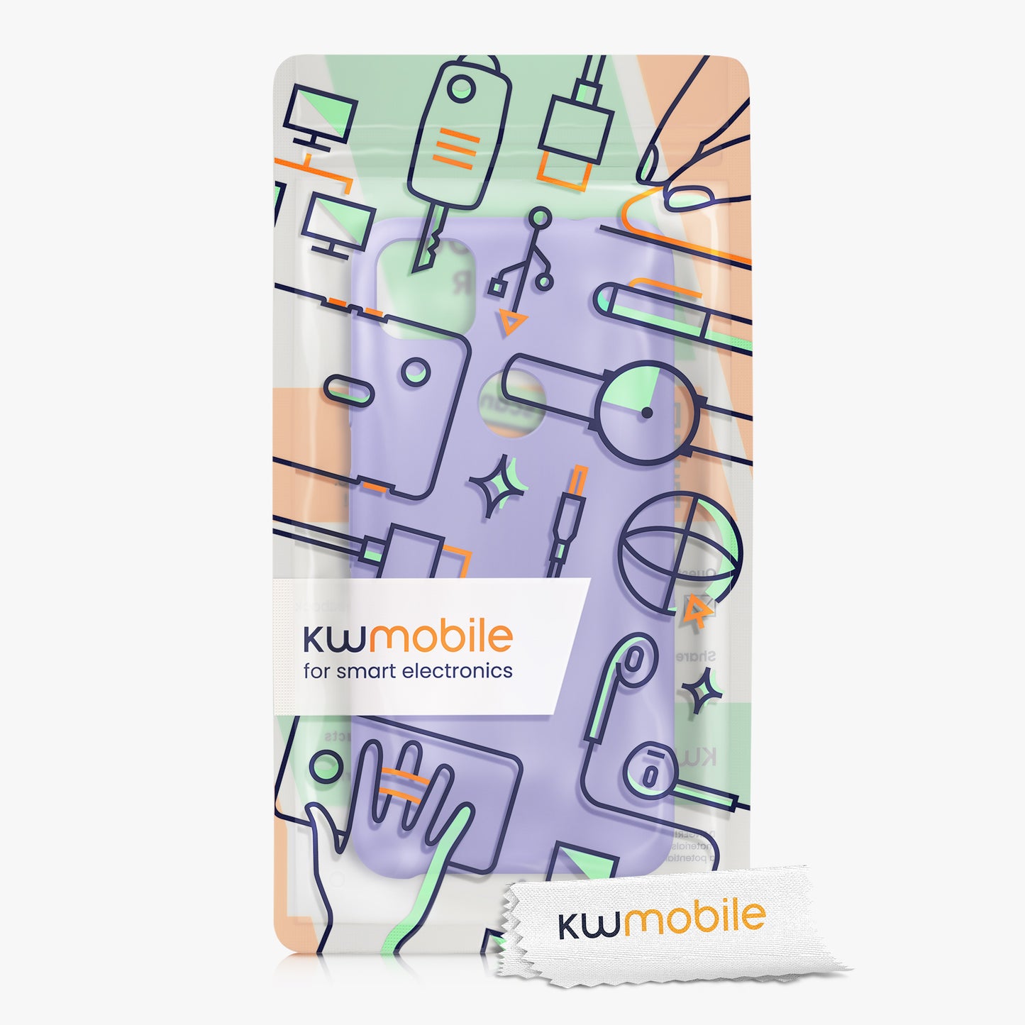 kwmobile Handyhülle für Google Pixel 4a - Case - Kabelloses Laden - Schutzhülle Cover