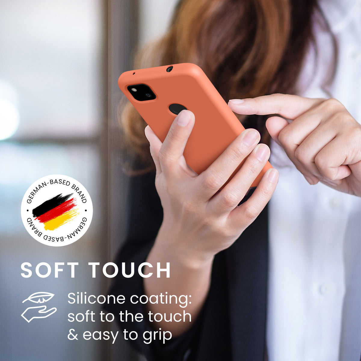 Google Pixel 4a gummierte Handyhülle