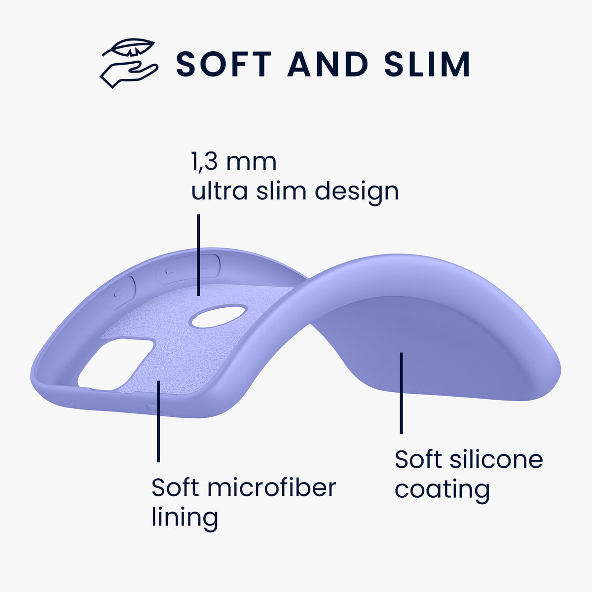 Google Pixel 4a gummierte Handyhülle