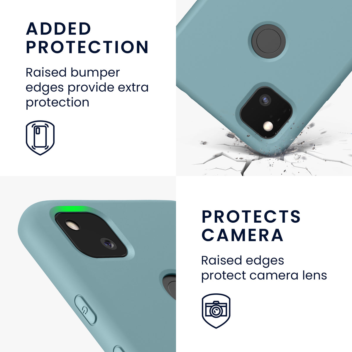 Google Pixel 4a gummierte Handyhülle