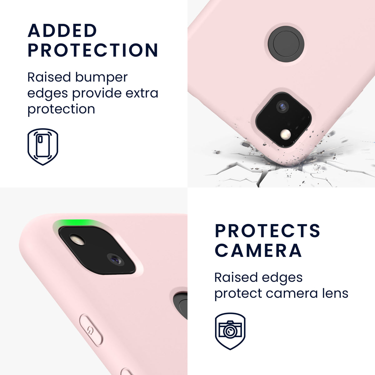 Google Pixel 4a gummierte Handyhülle