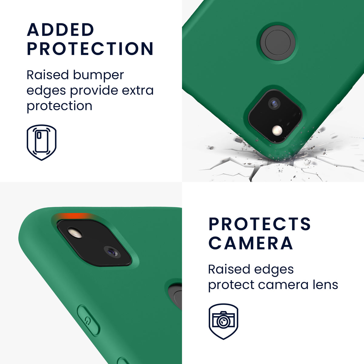 Google Pixel 4a gummierte Handyhülle