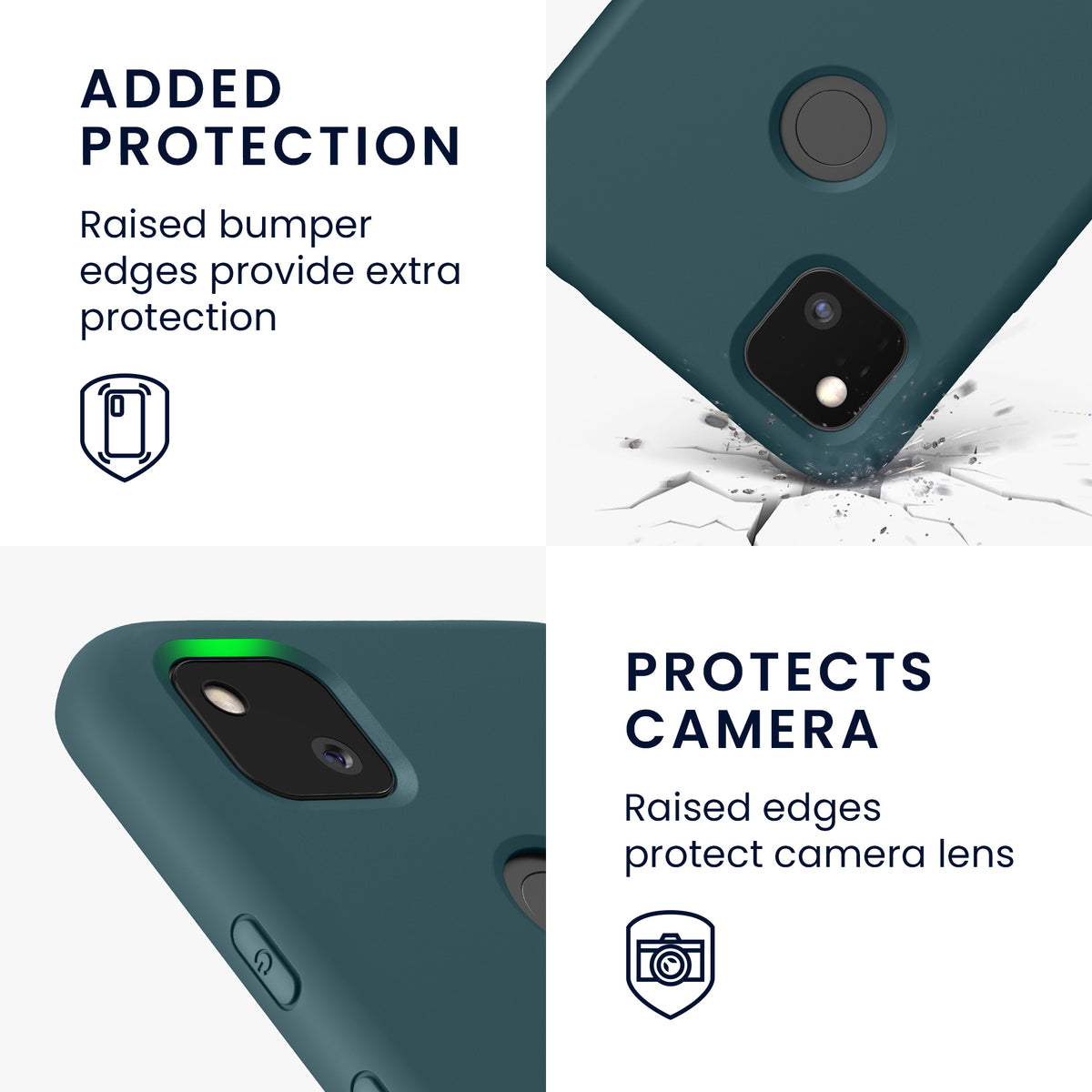 Google Pixel 4a gummierte Handyhülle