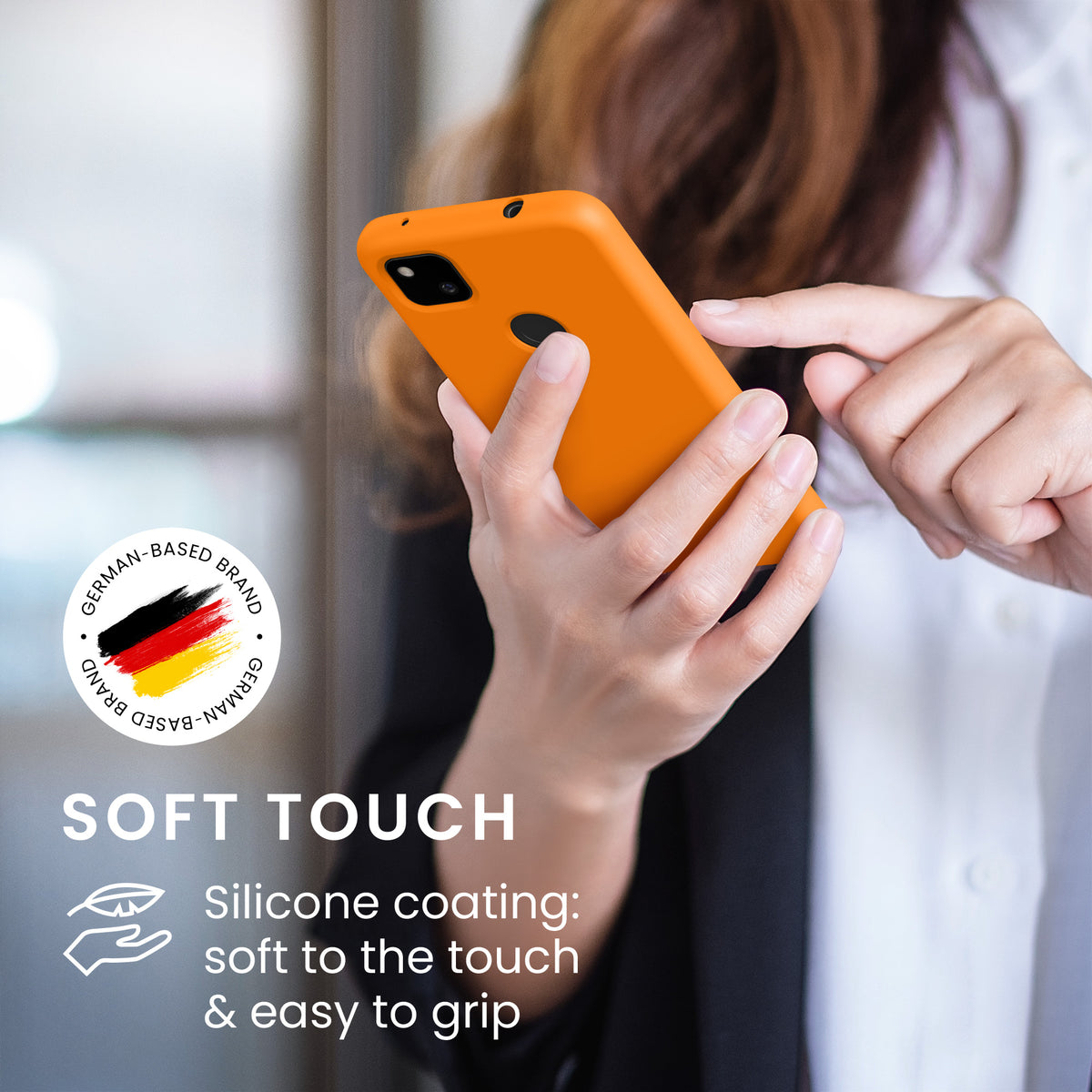 Google Pixel 4a gummierte Handyhülle