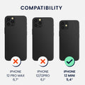 kwmobile Handyhülle für iPhone 12 mini Case - kabelloses Laden