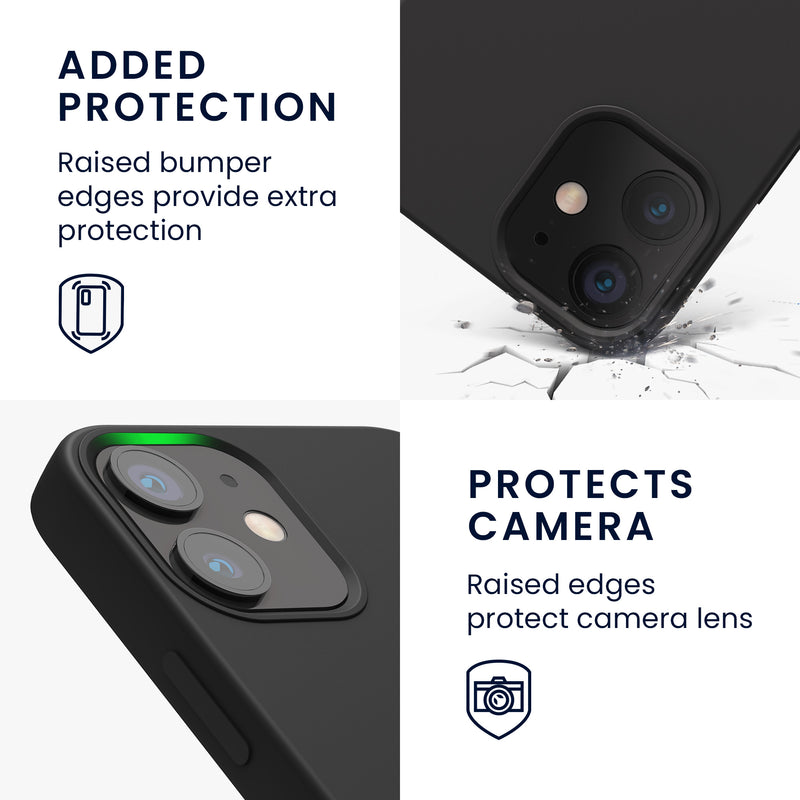 kwmobile Handyhülle für iPhone 12 mini Case - kabelloses Laden