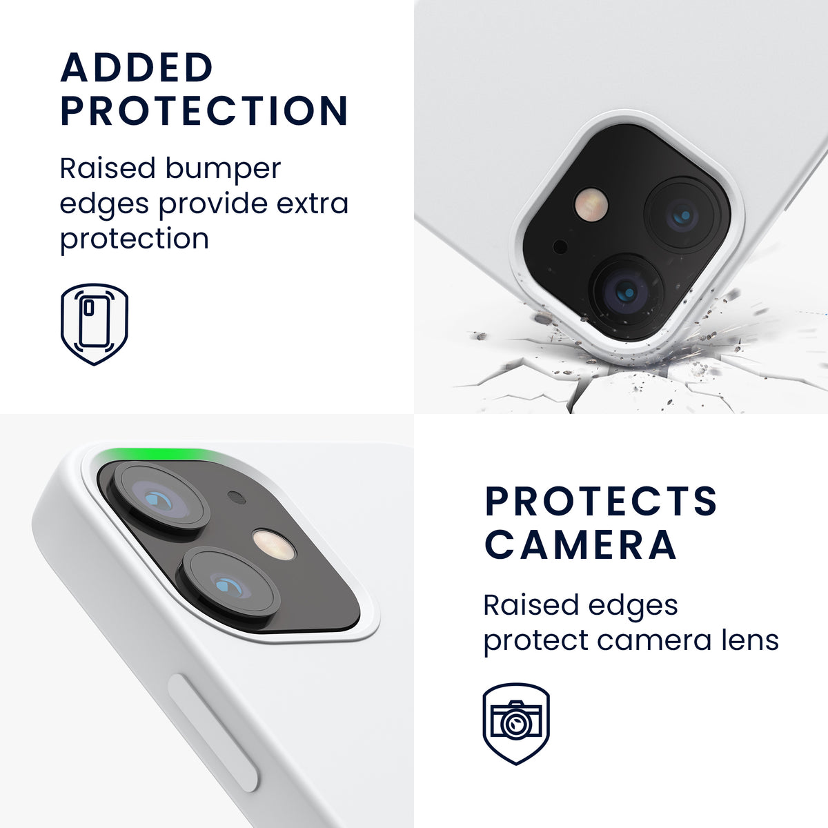 kwmobile Handyhülle für iPhone 12 mini Case - kabelloses Laden