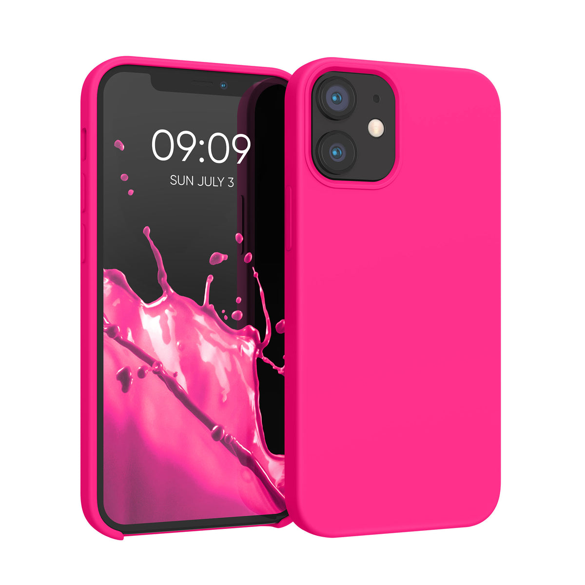 kwmobile Handyhülle für iPhone 12 mini Case - kabelloses Laden