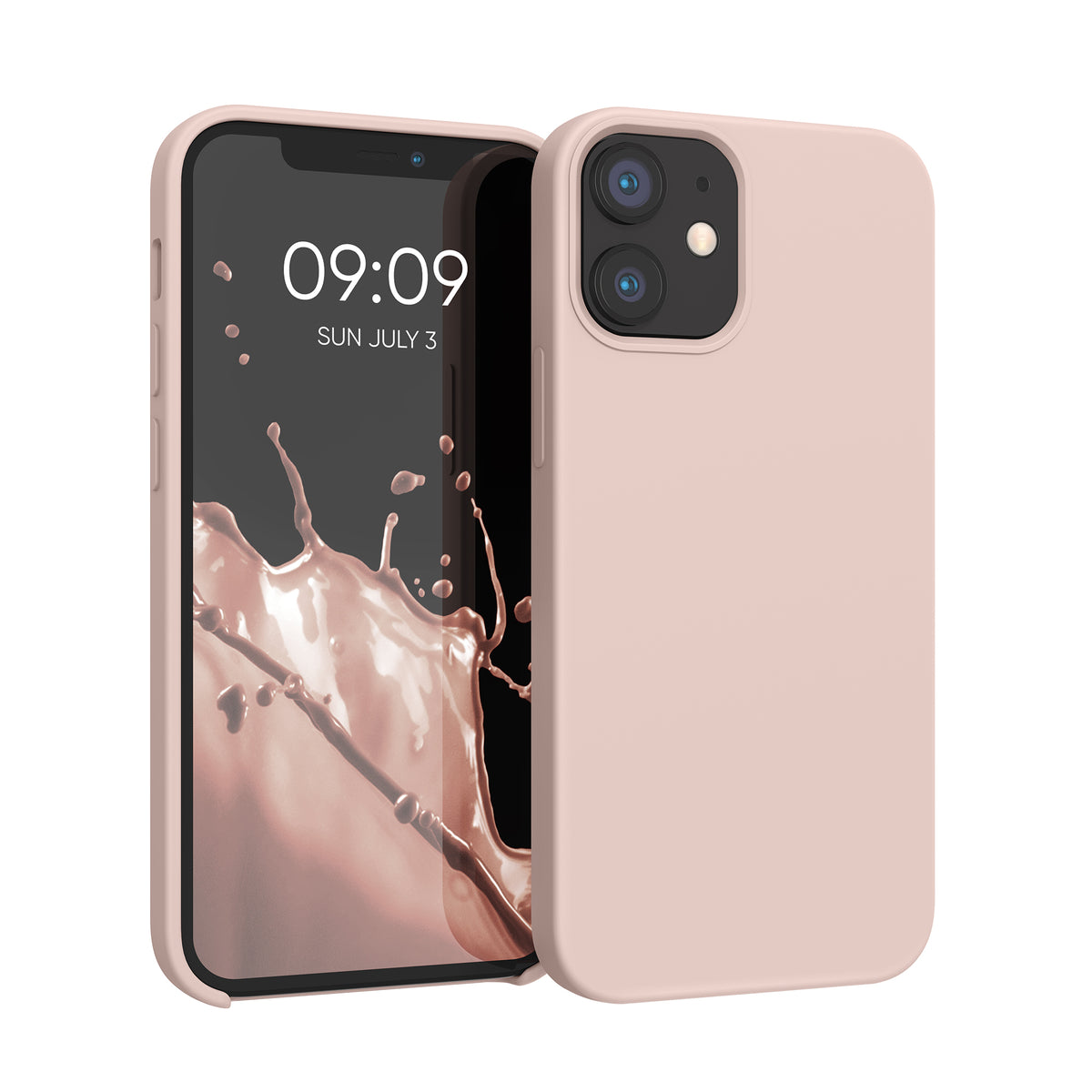 kwmobile Handyhülle für iPhone 12 mini Case - kabelloses Laden