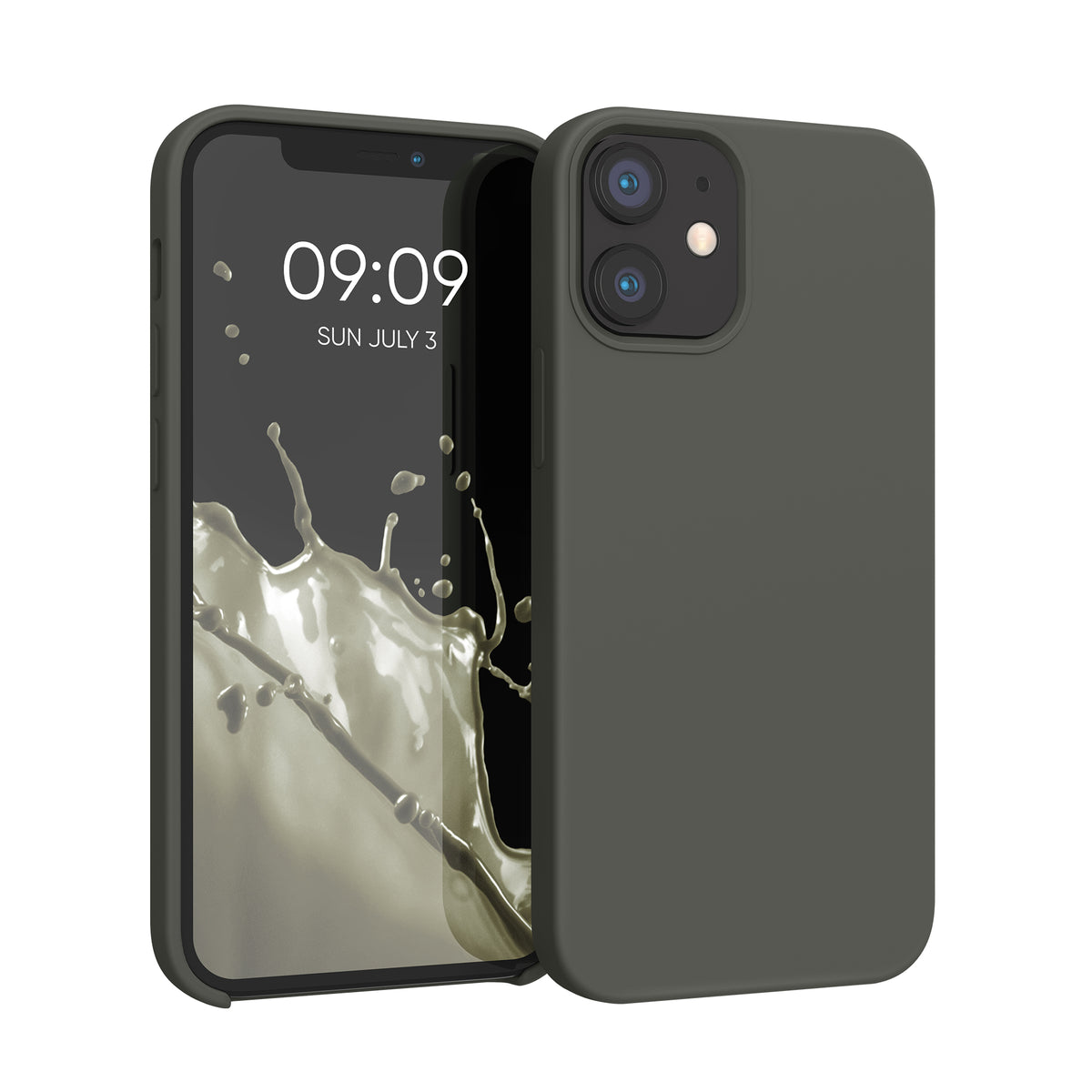 kwmobile Handyhülle für iPhone 12 mini Case - kabelloses Laden