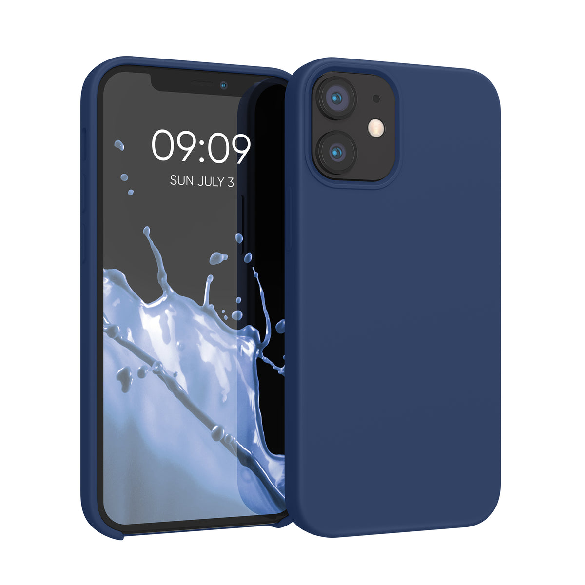 kwmobile Handyhülle für iPhone 12 mini Case - kabelloses Laden