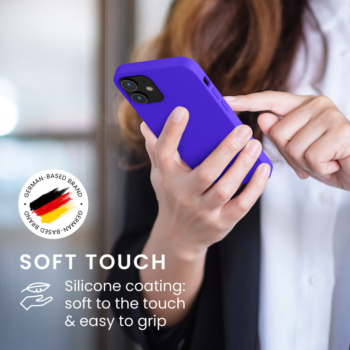 kwmobile Handyhülle für iPhone 12 mini Case - kabelloses Laden