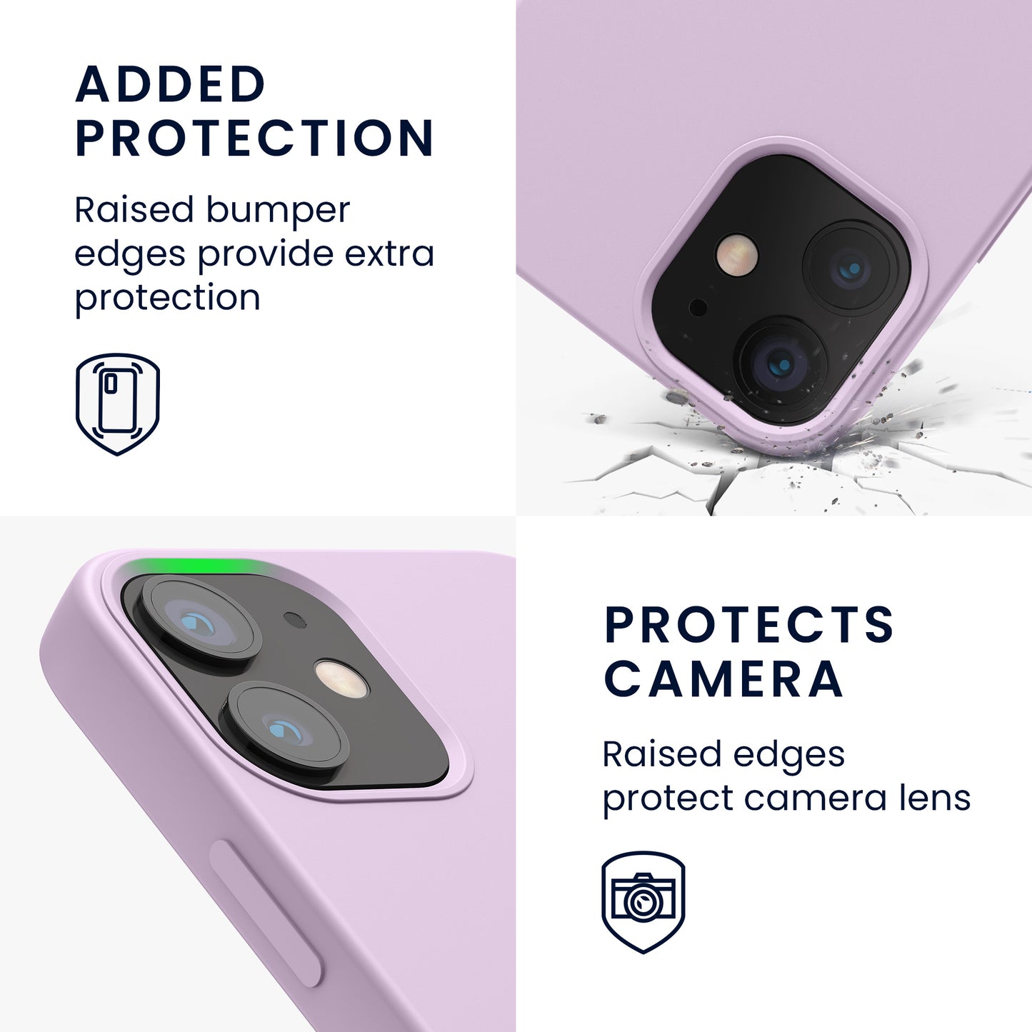 kwmobile Handyhülle für iPhone 12 mini Case - kabelloses Laden
