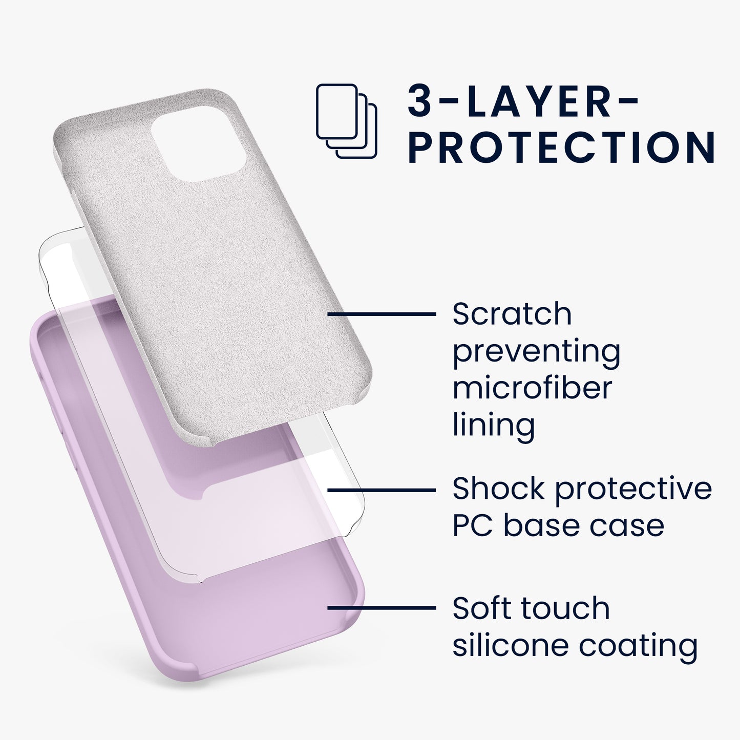 kwmobile Handyhülle für iPhone 12 mini Case - kabelloses Laden