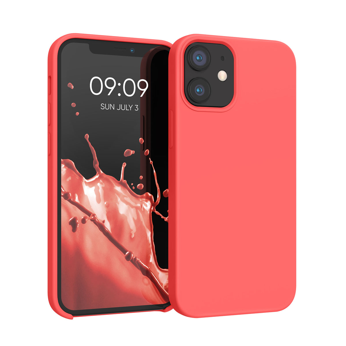 kwmobile Handyhülle für iPhone 12 mini Case - kabelloses Laden