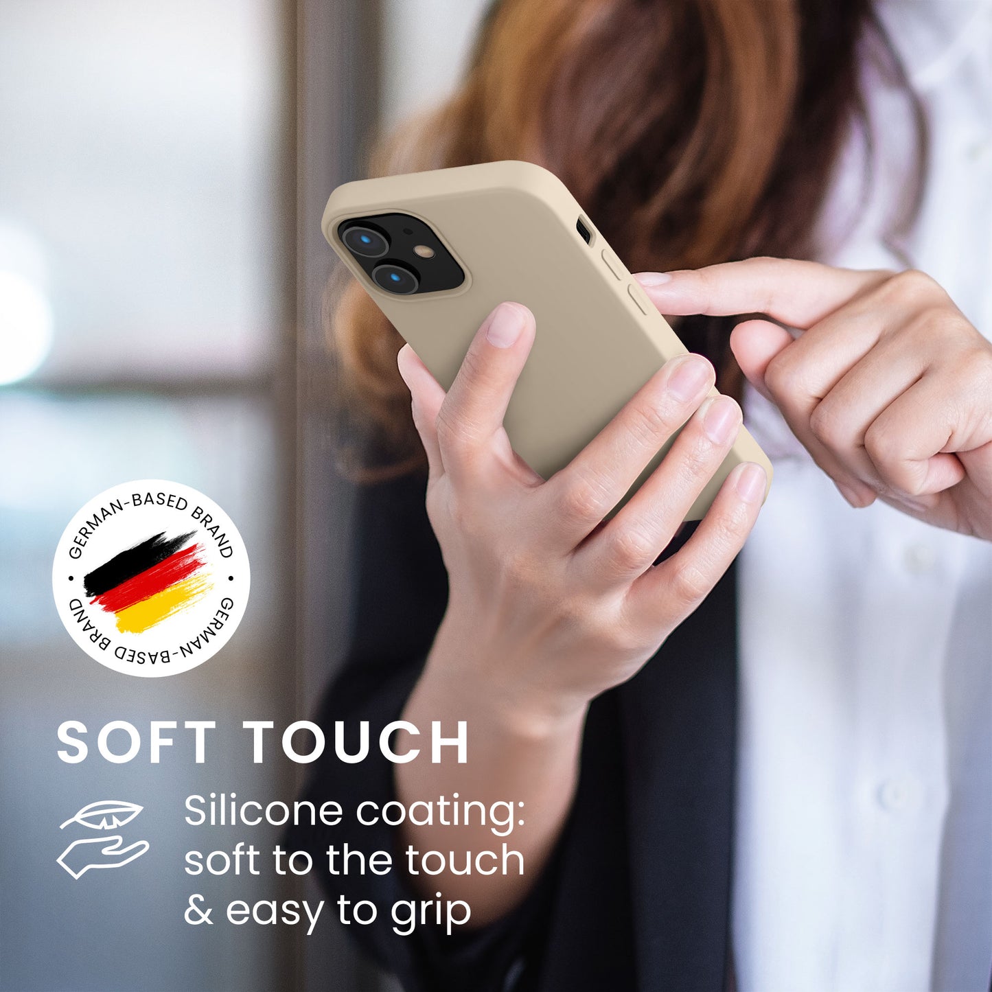 kwmobile Handyhülle für iPhone 12 mini Case - kabelloses Laden