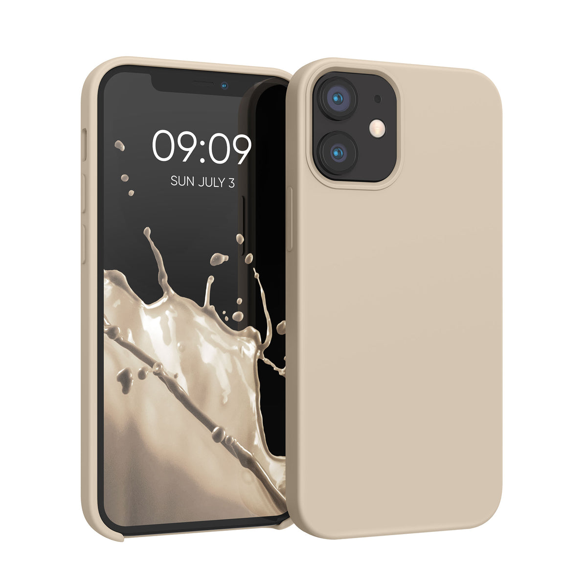kwmobile Handyhülle für iPhone 12 mini Case - kabelloses Laden