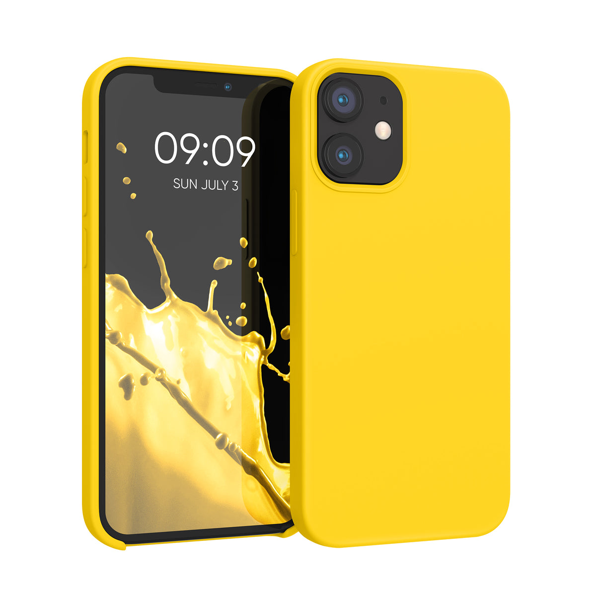 kwmobile Handyhülle für iPhone 12 mini Case - kabelloses Laden