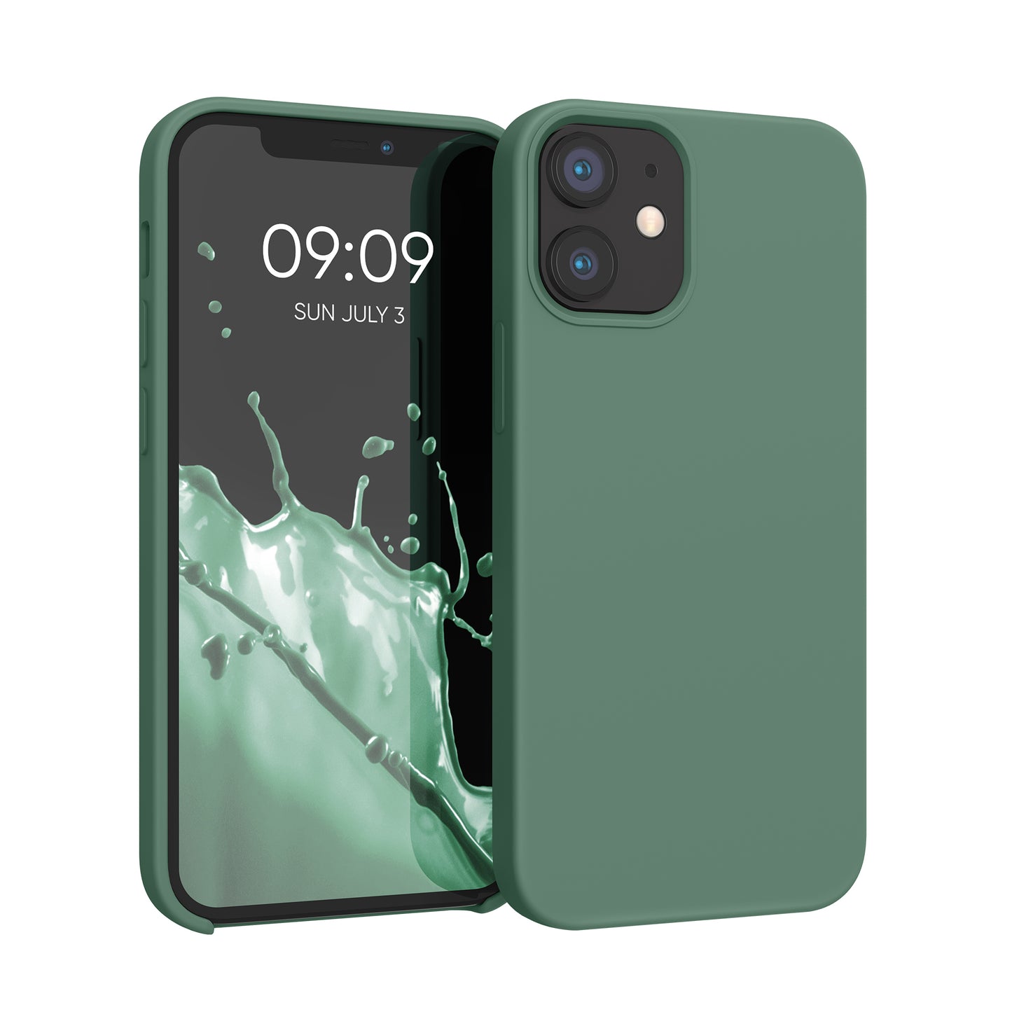 kwmobile Handyhülle für iPhone 12 mini Case - kabelloses Laden