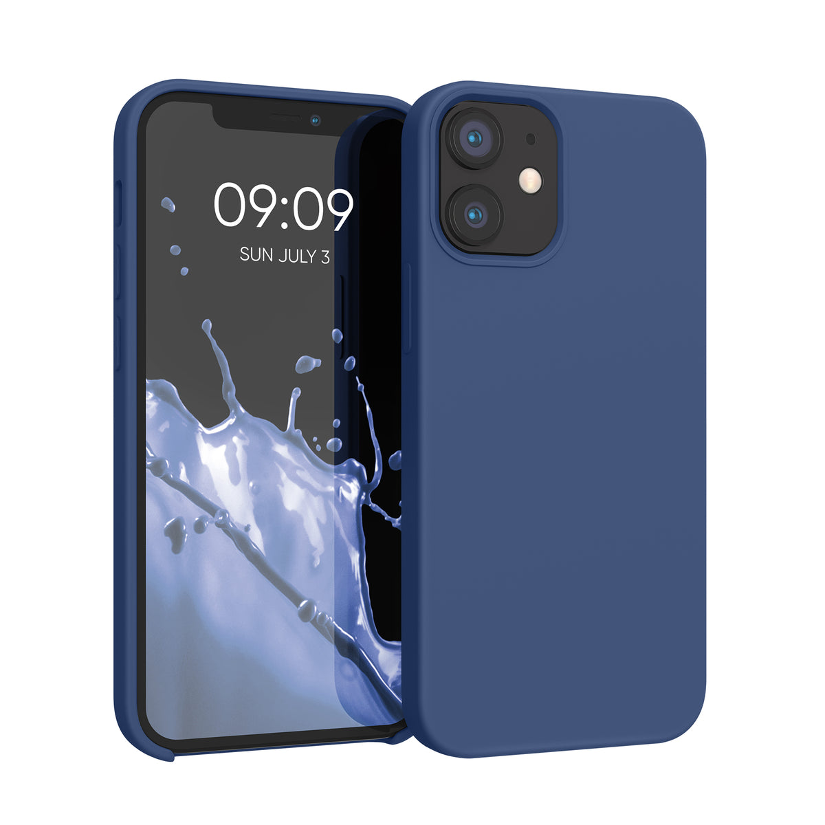 kwmobile Handyhülle für iPhone 12 mini Case - kabelloses Laden