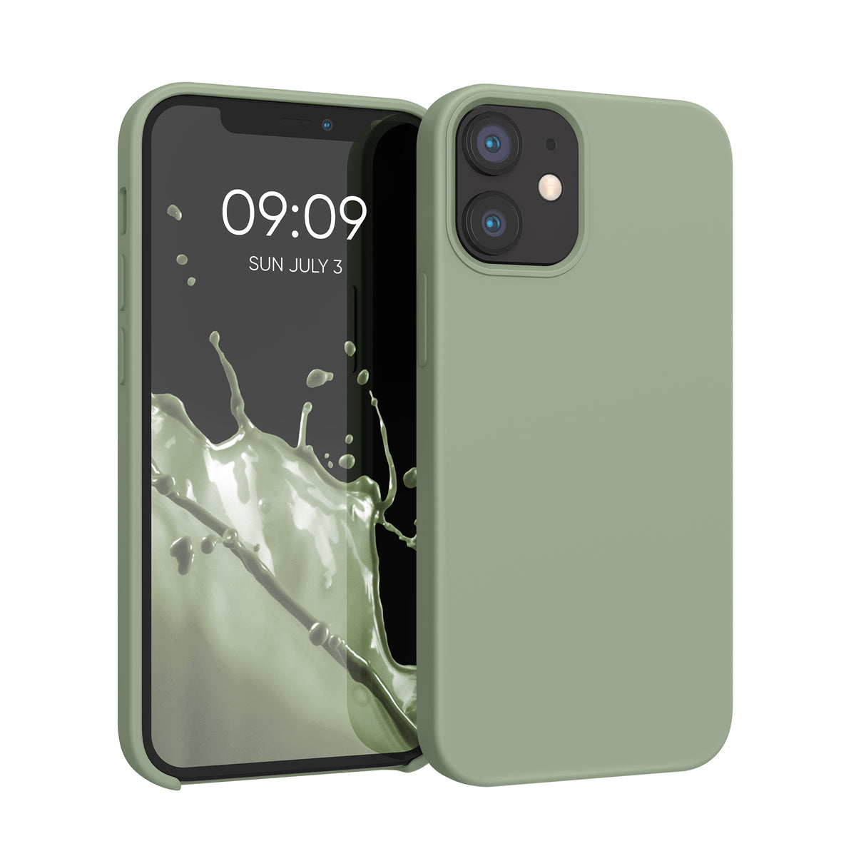 kwmobile Handyhülle für iPhone 12 mini Case - kabelloses Laden