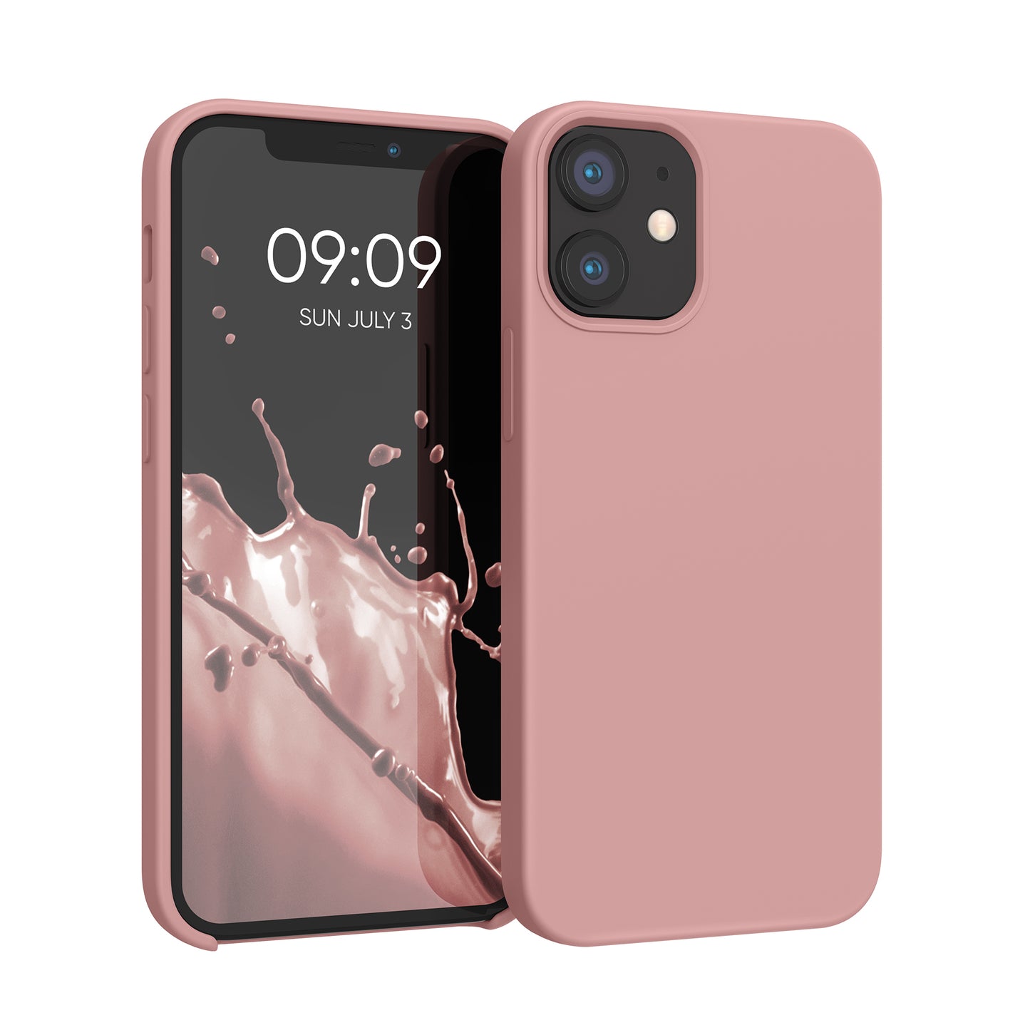 kwmobile Handyhülle für iPhone 12 mini Case - kabelloses Laden
