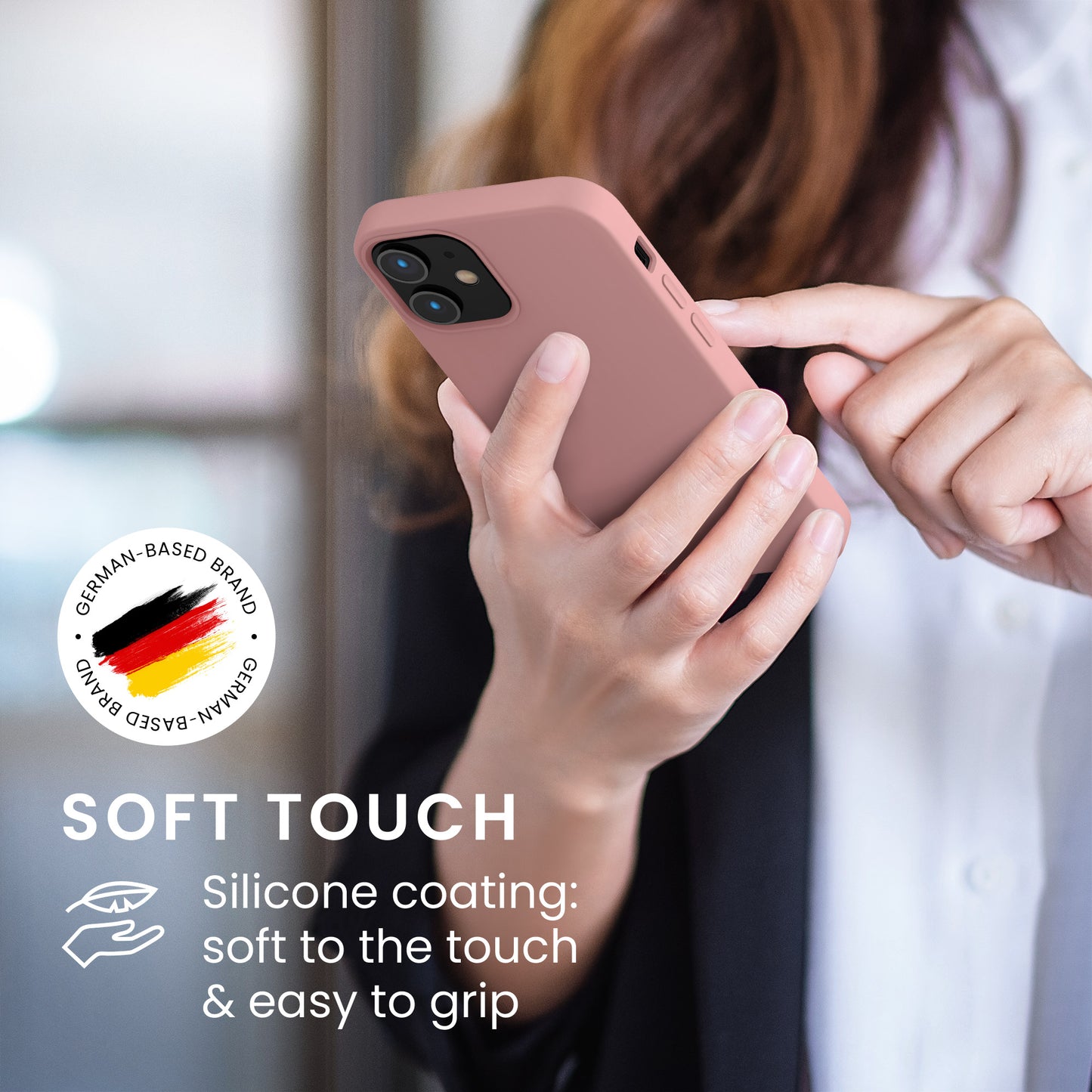 kwmobile Handyhülle für iPhone 12 mini Case - kabelloses Laden