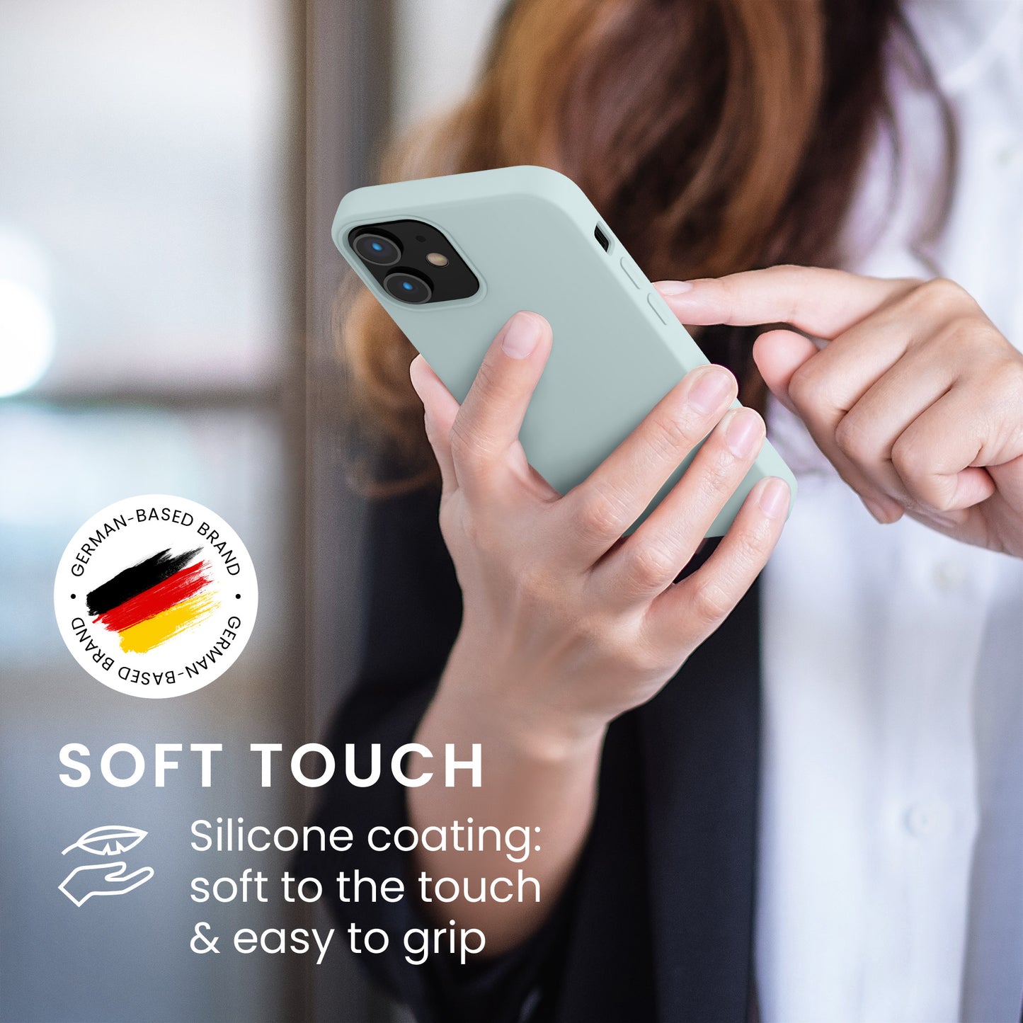 kwmobile Handyhülle für iPhone 12 mini Case - kabelloses Laden