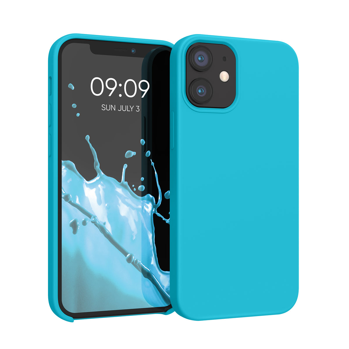 kwmobile Handyhülle für iPhone 12 mini Case - kabelloses Laden