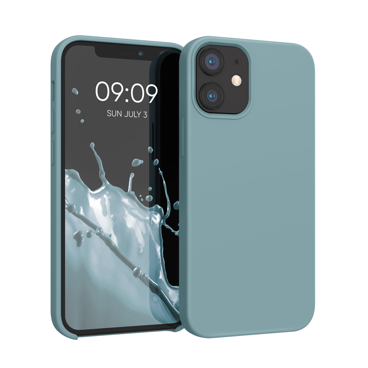kwmobile Handyhülle für iPhone 12 mini Case - kabelloses Laden