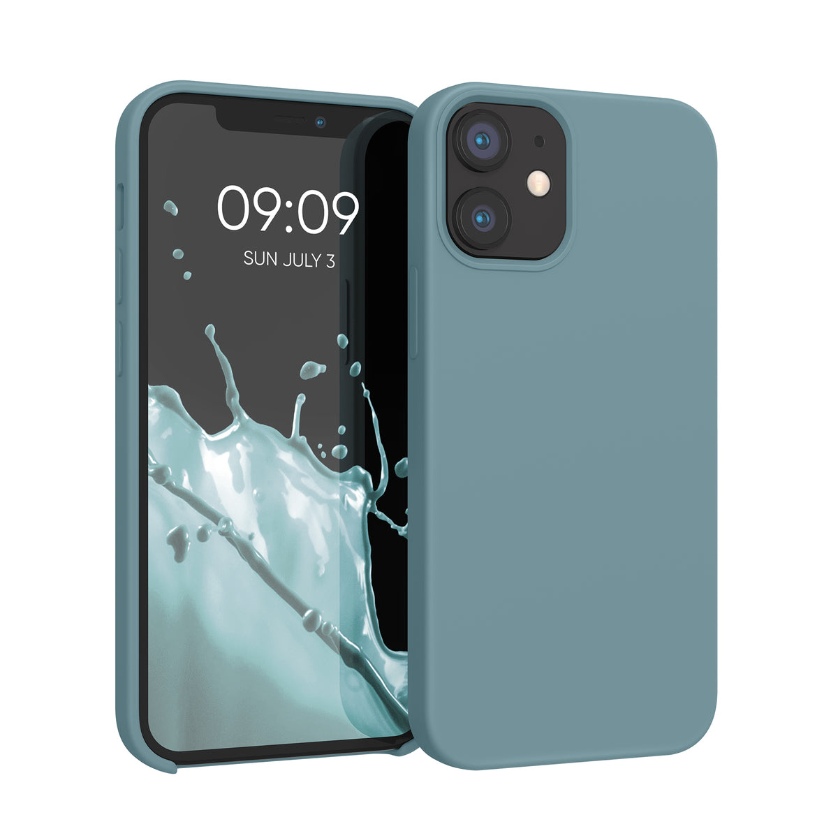 kwmobile Handyhülle für iPhone 12 mini Case - kabelloses Laden