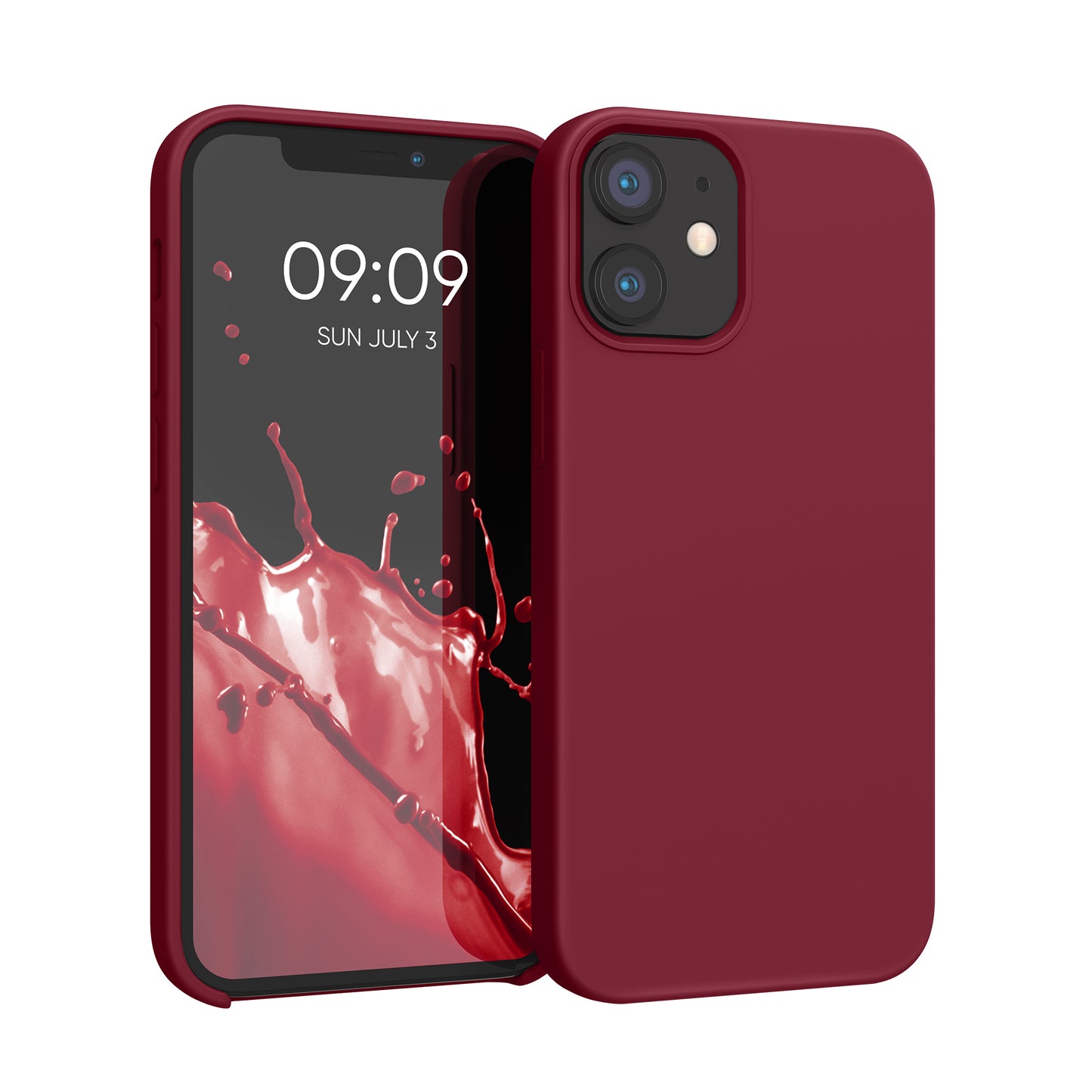 kwmobile Handyhülle für iPhone 12 mini Case - kabelloses Laden