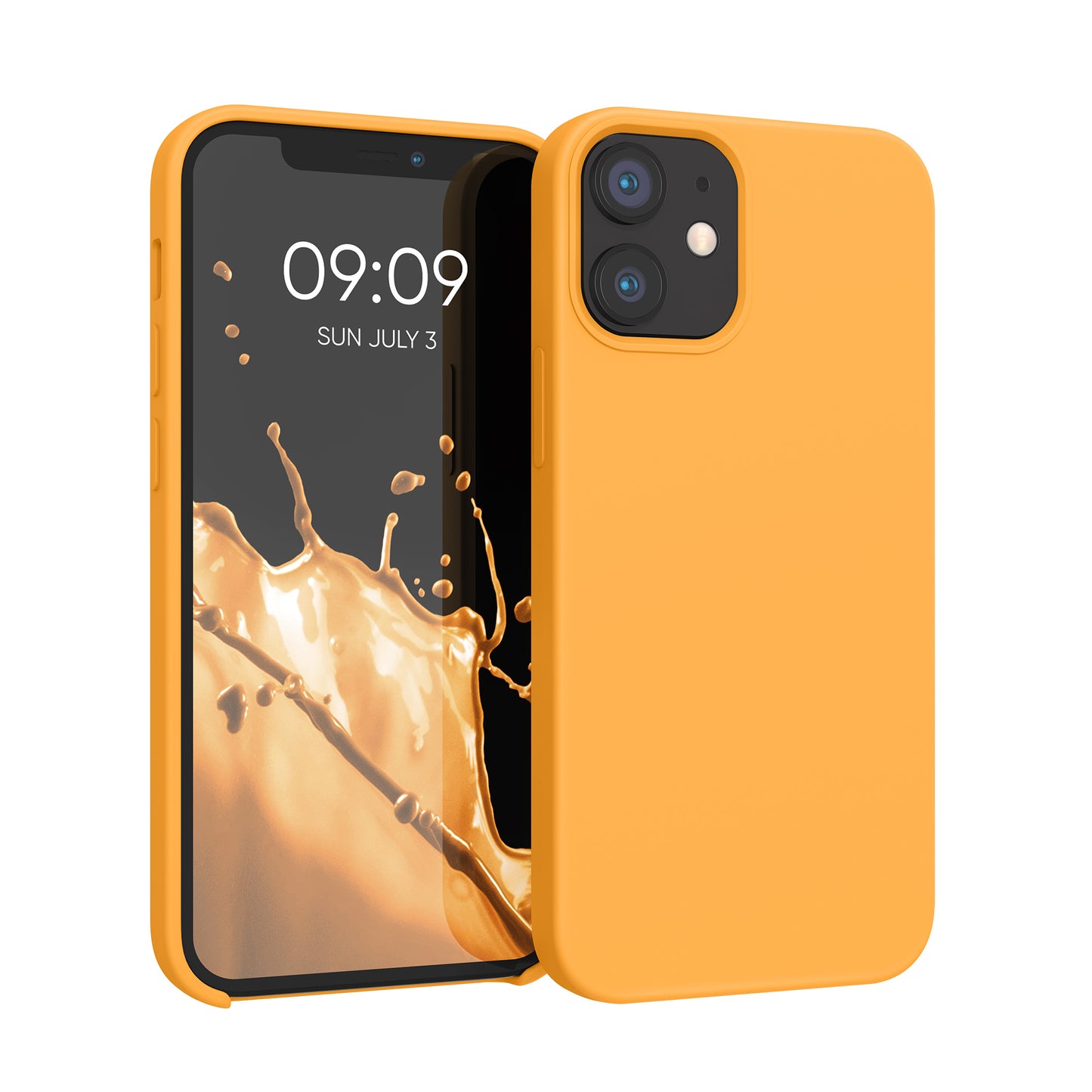 kwmobile Handyhülle für iPhone 12 mini Case - kabelloses Laden