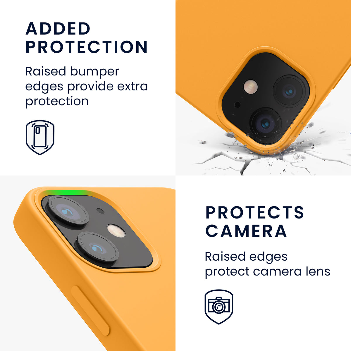 kwmobile Handyhülle für iPhone 12 mini Case - kabelloses Laden