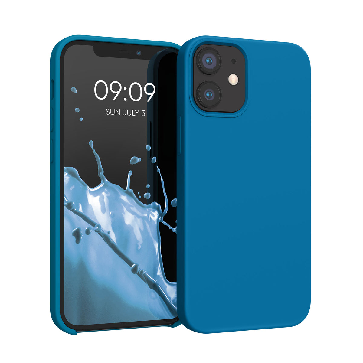 kwmobile Handyhülle für iPhone 12 mini Case - kabelloses Laden