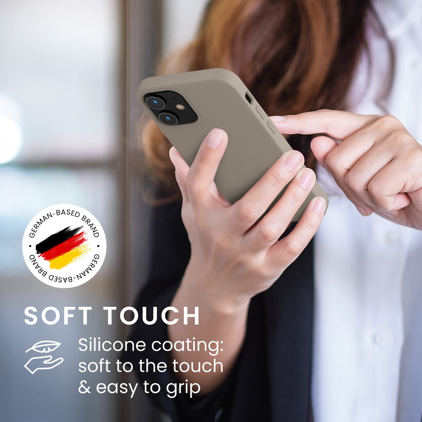 kwmobile Handyhülle für iPhone 12 mini Case - kabelloses Laden