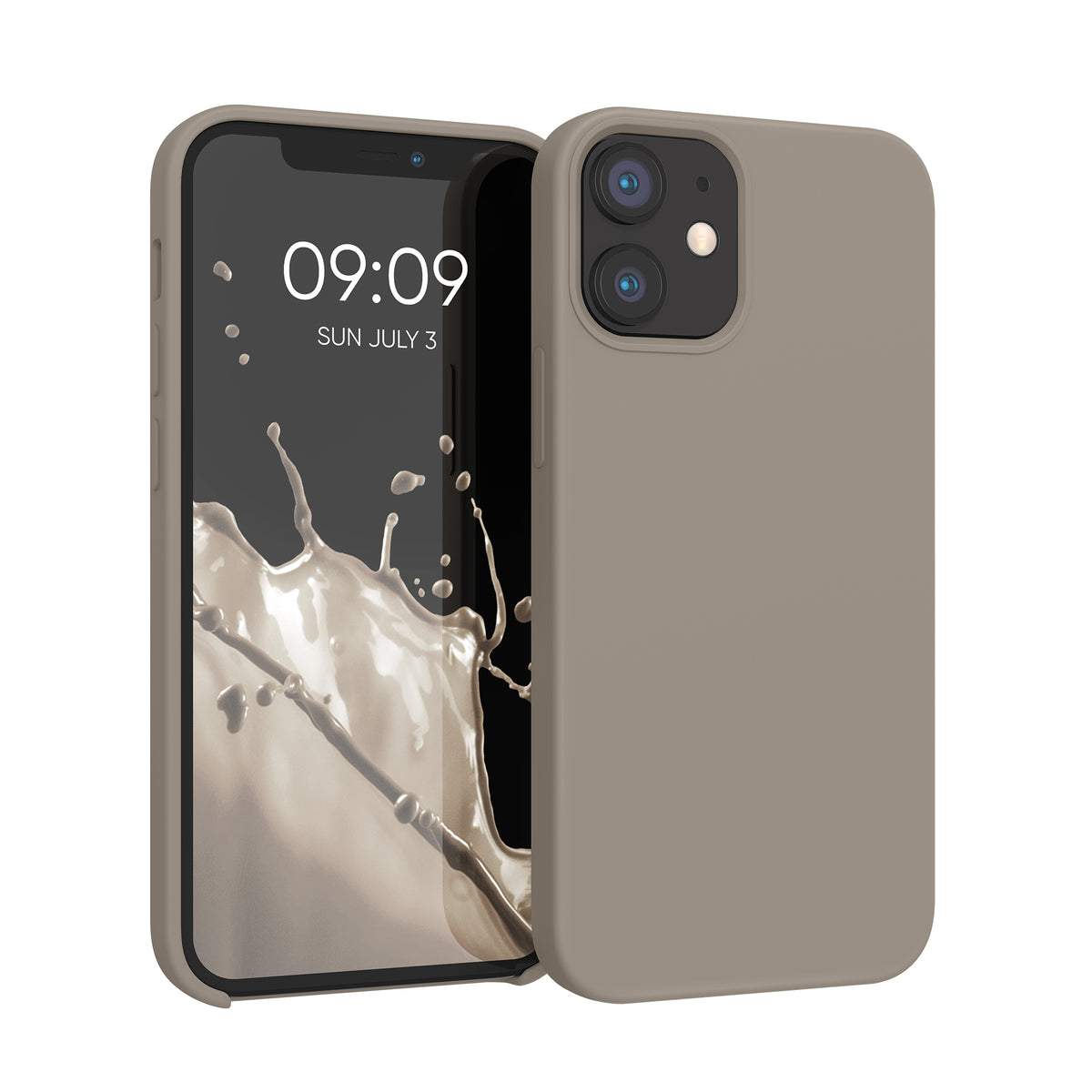 kwmobile Handyhülle für iPhone 12 mini Case - kabelloses Laden