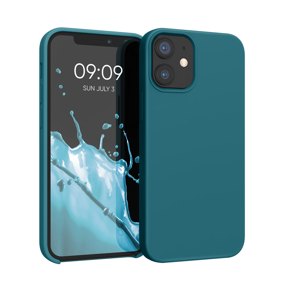 kwmobile Handyhülle für iPhone 12 mini Case - kabelloses Laden