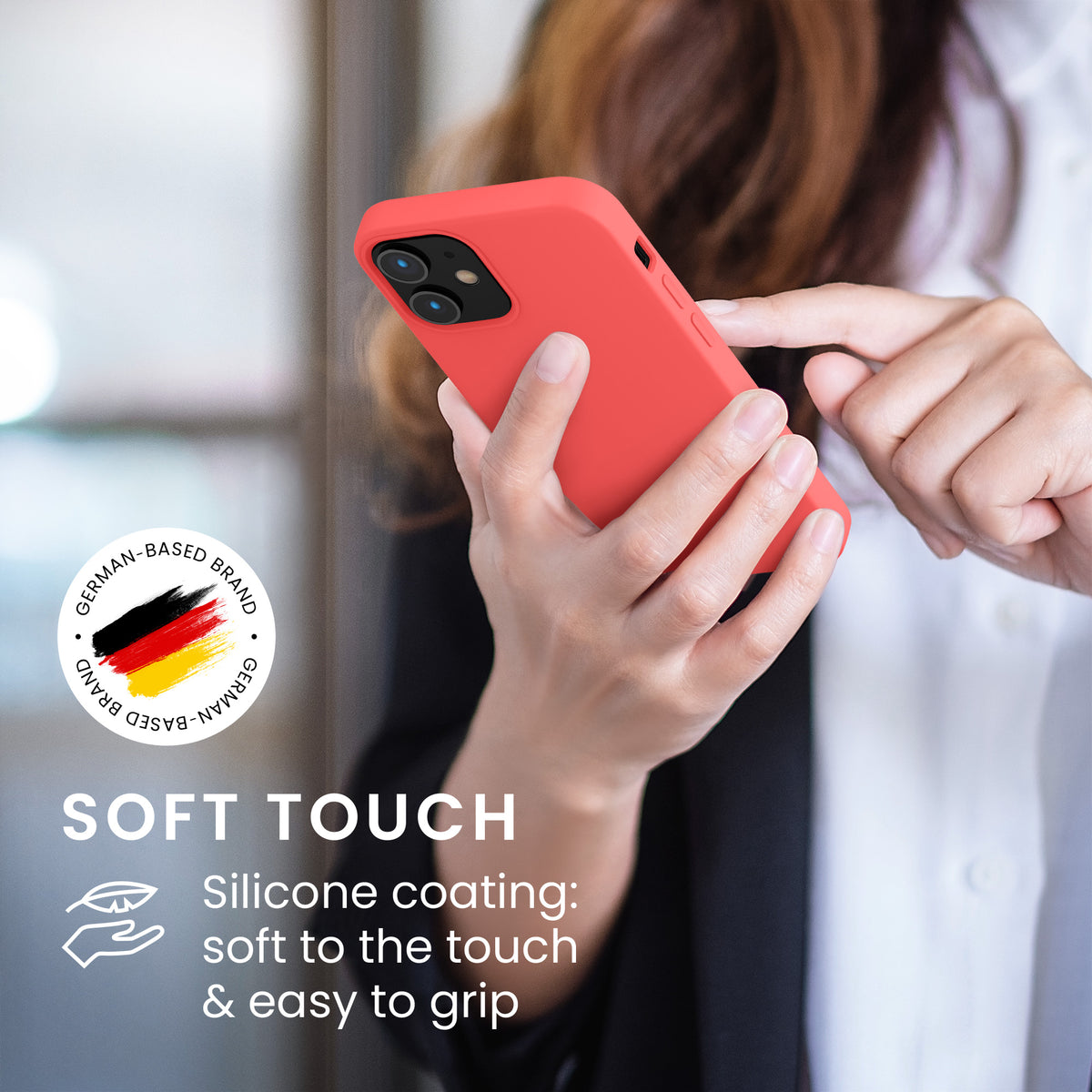kwmobile Handyhülle für iPhone 12 mini Case - kabelloses Laden