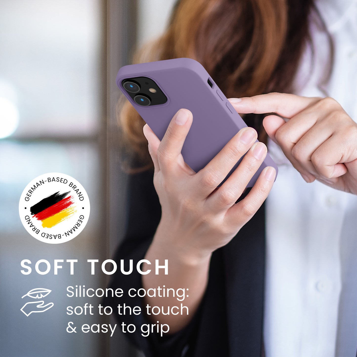 kwmobile Handyhülle für iPhone 12 mini Case - kabelloses Laden