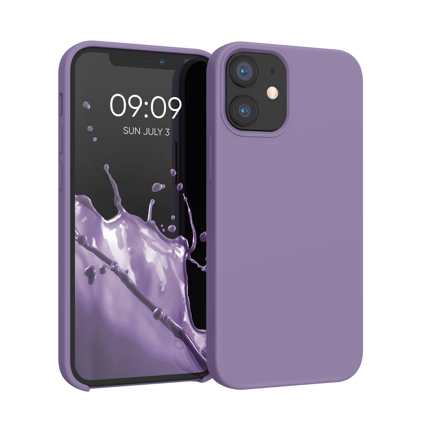 kwmobile Handyhülle für iPhone 12 mini Case - kabelloses Laden