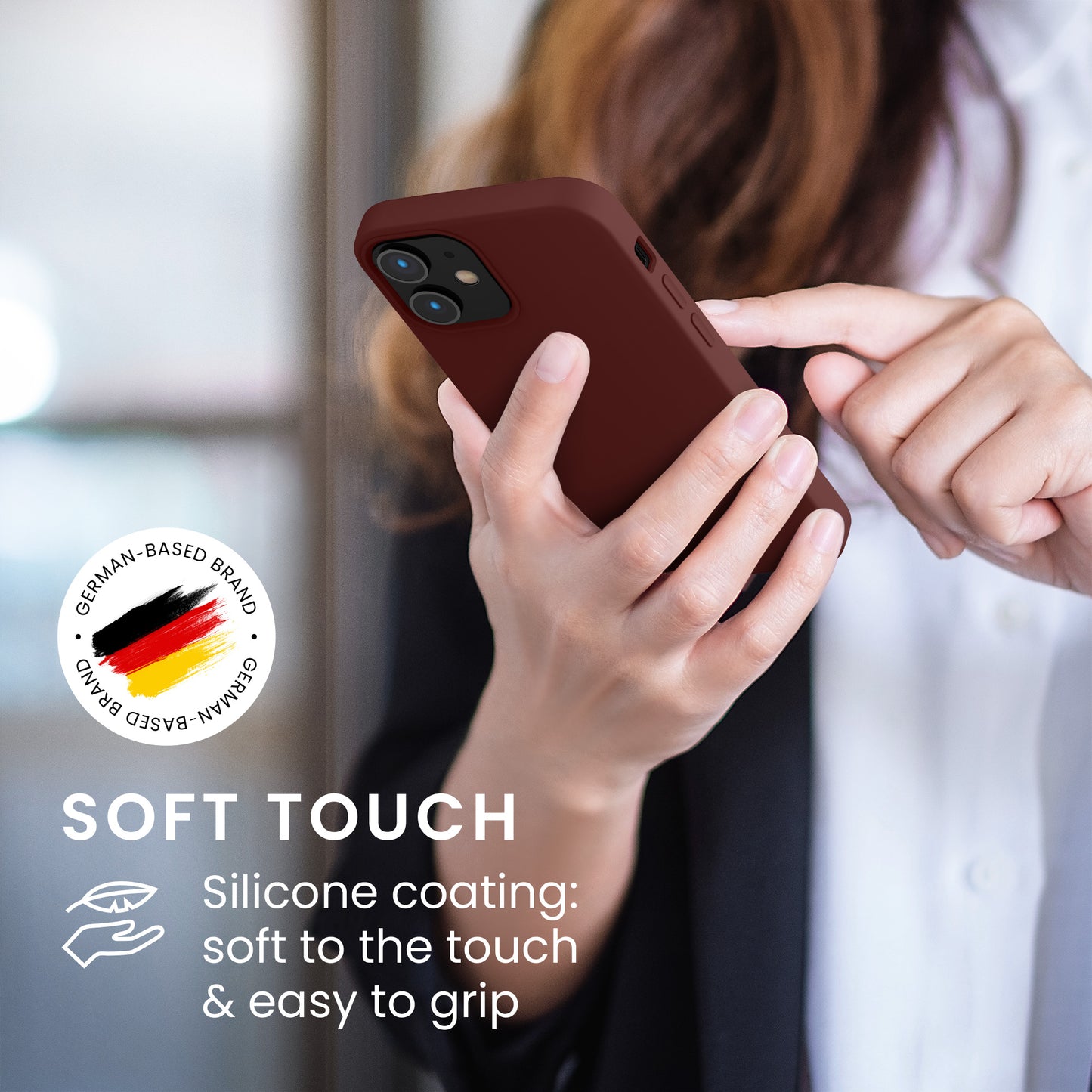 kwmobile Handyhülle für iPhone 12 mini Case - kabelloses Laden