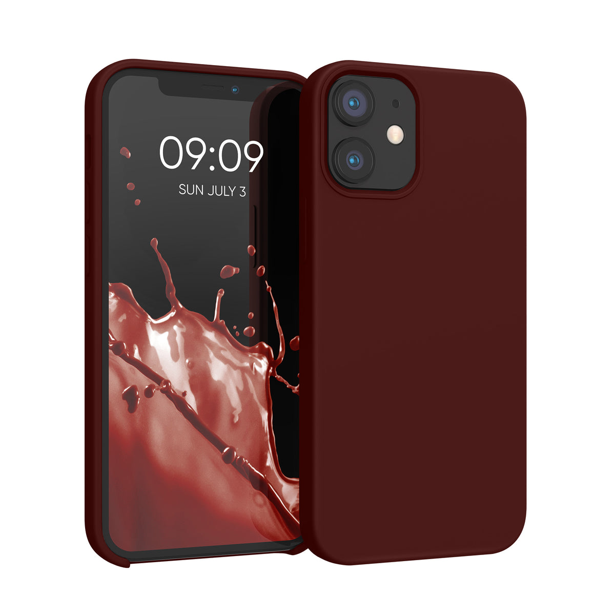 kwmobile Handyhülle für iPhone 12 mini Case - kabelloses Laden