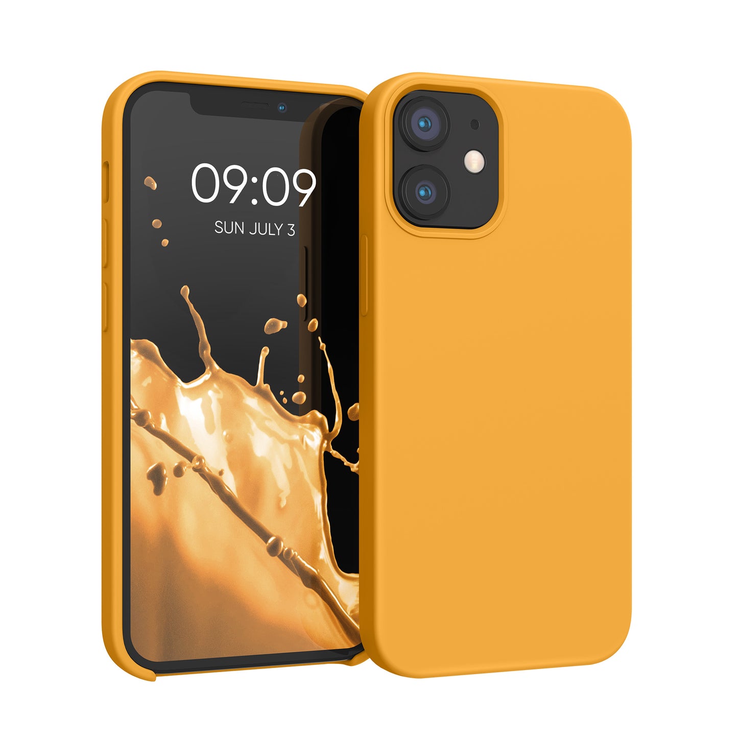 kwmobile Handyhülle für iPhone 12 mini Case - kabelloses Laden