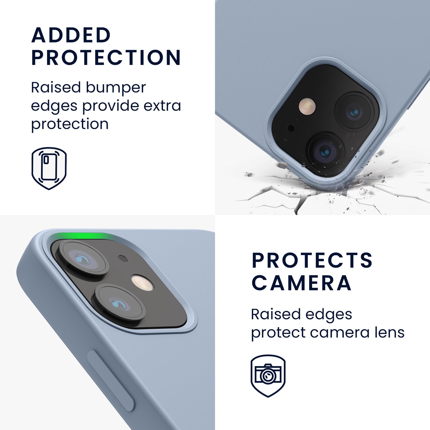 kwmobile Handyhülle für iPhone 12 mini Case - kabelloses Laden