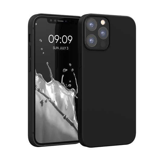 kwmobile Handyhülle für iPhone 12 Hülle / iPhone 12 Pro Hülle - Silikon Handy Case - weiche Oberfläche - kabelloses Laden