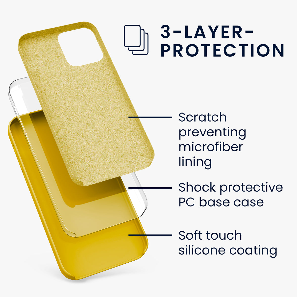 iPhone 12 / iPhone 12 Pro Silikon Handyhülle